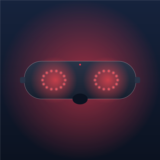 OLLO Lumen Red Light Eye Mask